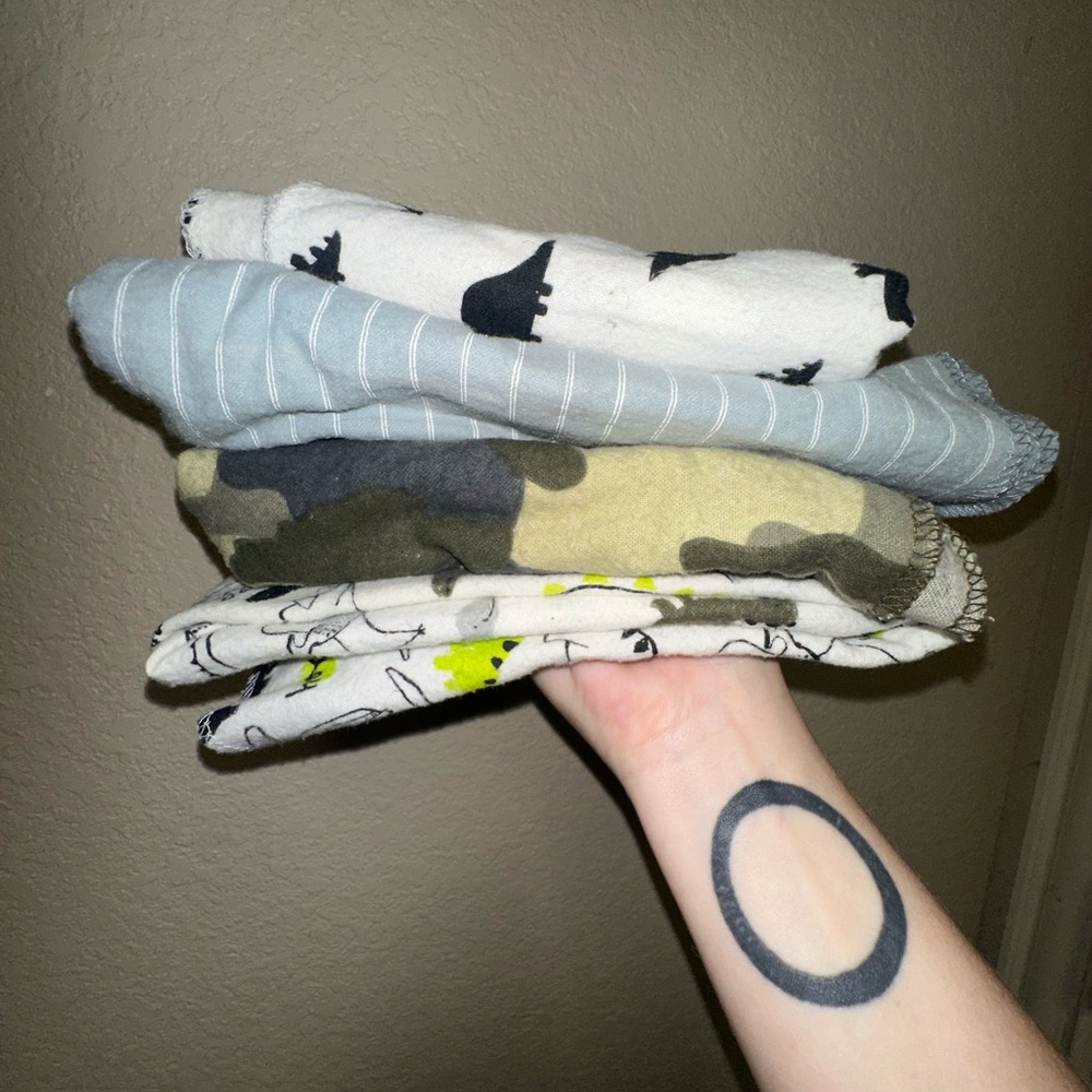 4 pack Gerber Baby Blankets